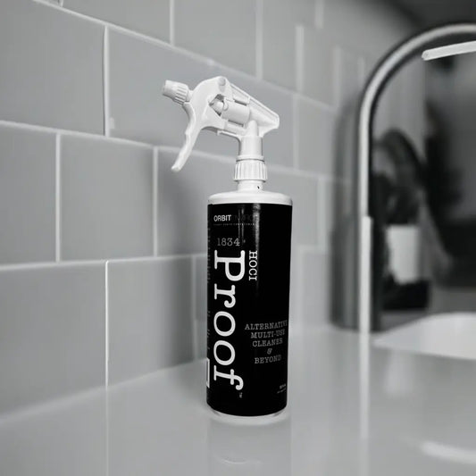 Discover the Magic of 1834 PROOF HOCl Multi-Use Cleaner Solution OrbitEnviro