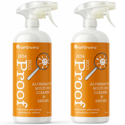 2 Pack of 1834 Proof HOCl Multi-Use Cleaner 32 fl. oz.