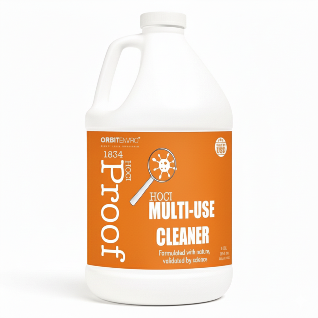 PROOF Extra Strength HOCl Multi-Surface Cleaner I 500ppm High-Potency Natural Formula, Non-Toxic & Residue-Free, Pet & Kid Safe, Dental, Offices, Schools, Homes I 1 Gallon Refill