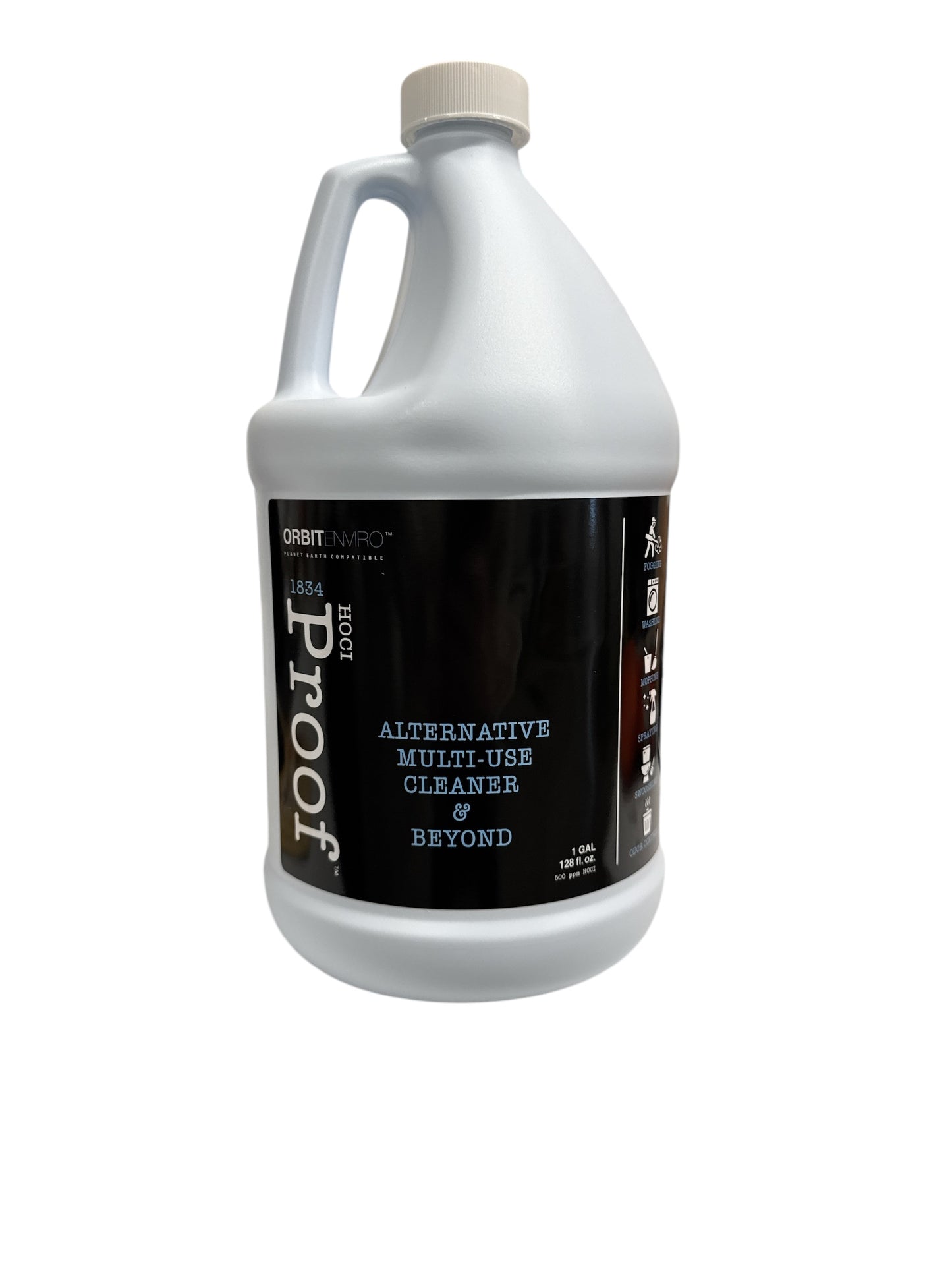 OrbitEnviro  1834 PROOF Multi-Use Cleaner HOCl 500ppm - 1 Gallon (Refill)