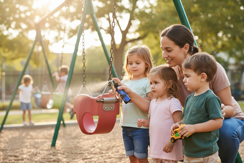 Family with PROOF 2oz Spray
