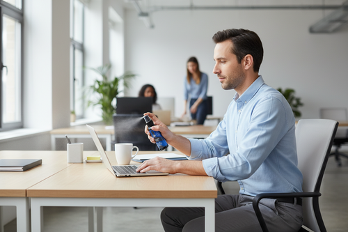 Office with PROOF 2oz Spray