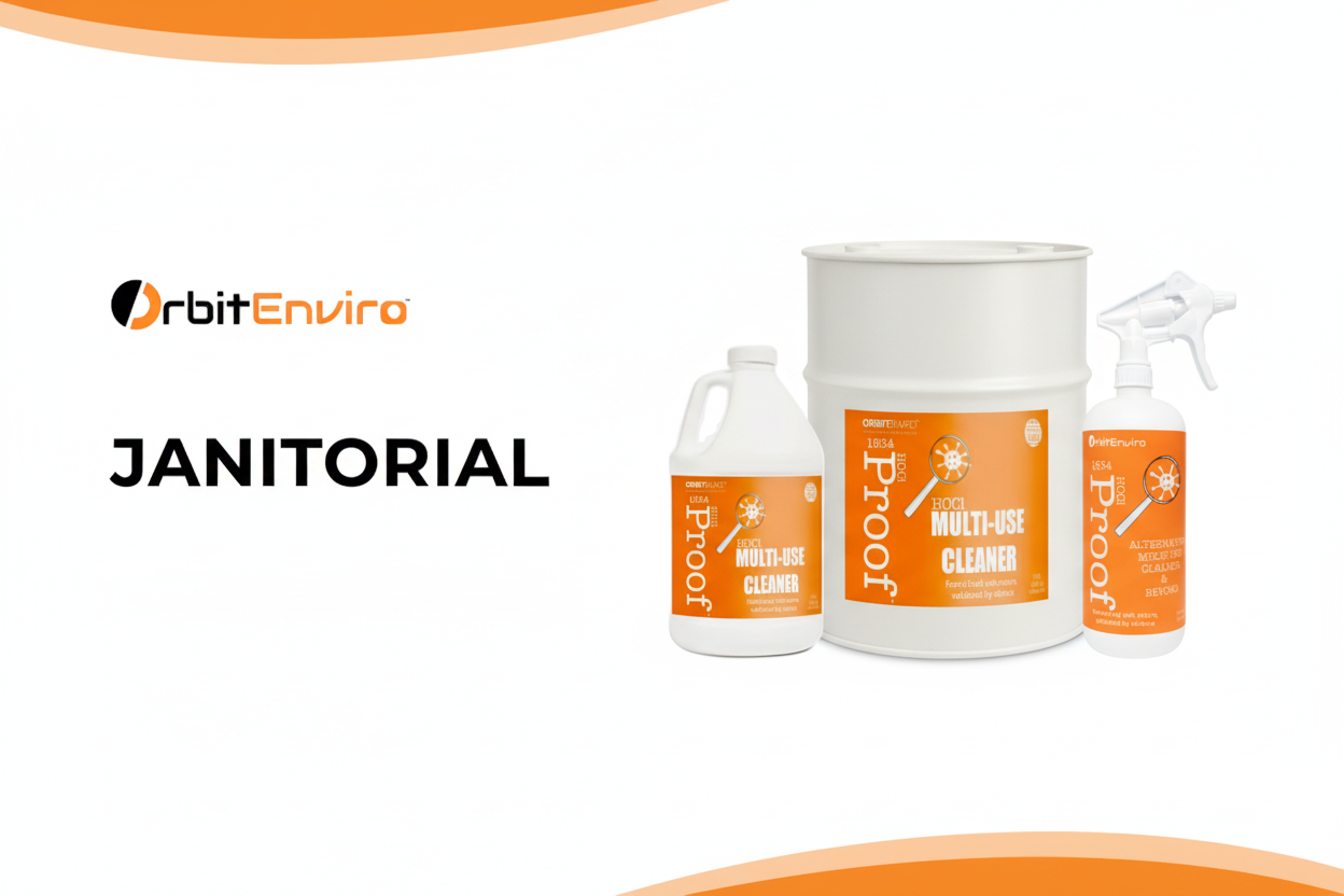 OrbitEnviro Janitorial Banner - All Products